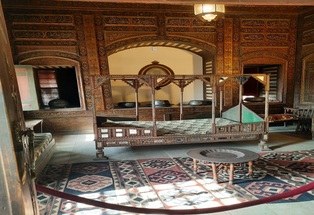 غرفة دمشقية بحالها في أحد متاحف القاهرة